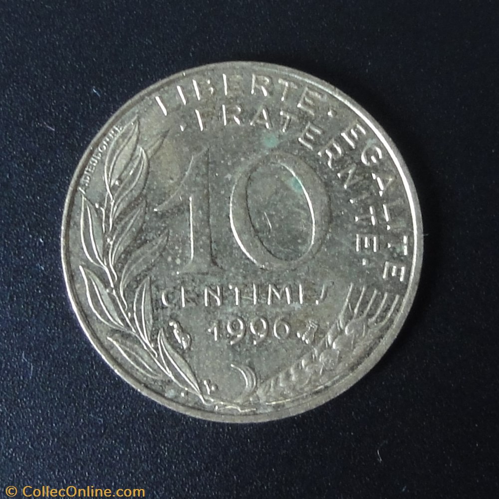 10 centimes 1996 monnaie france a moderne 10 centimes 1996