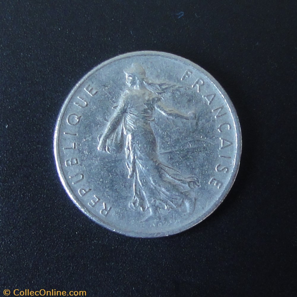 monnaie france moderne 1 2 franc 1971