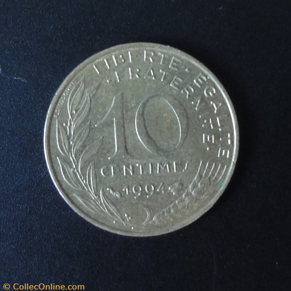 monnaie france a moderne 10 centimes 1994
