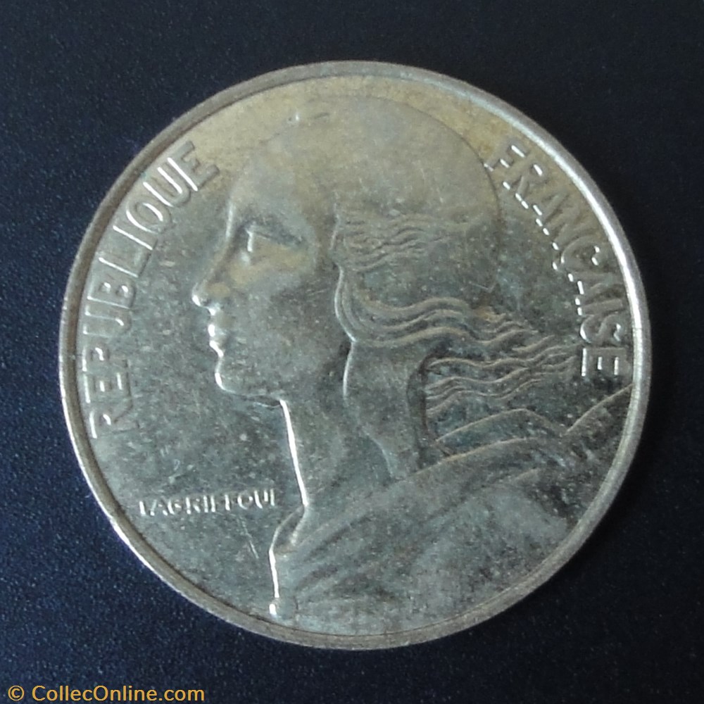 monnaie france a moderne 20 centimes 1996