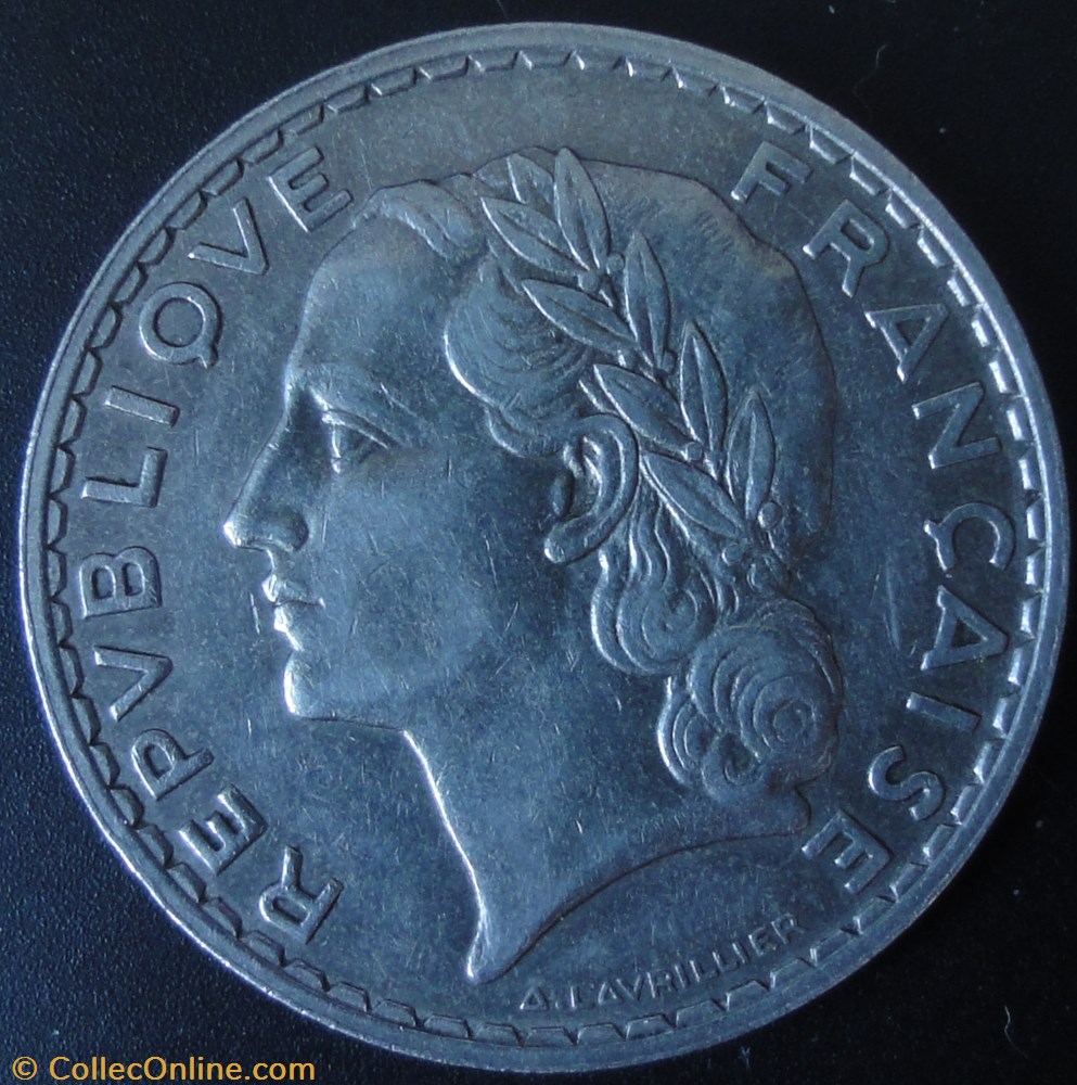5 Francs 1933 monnaie france moderne 5 francs 1933