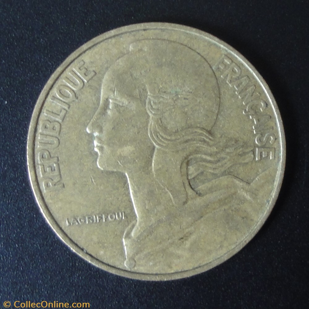 monnaie france a moderne 20 centimes 1981