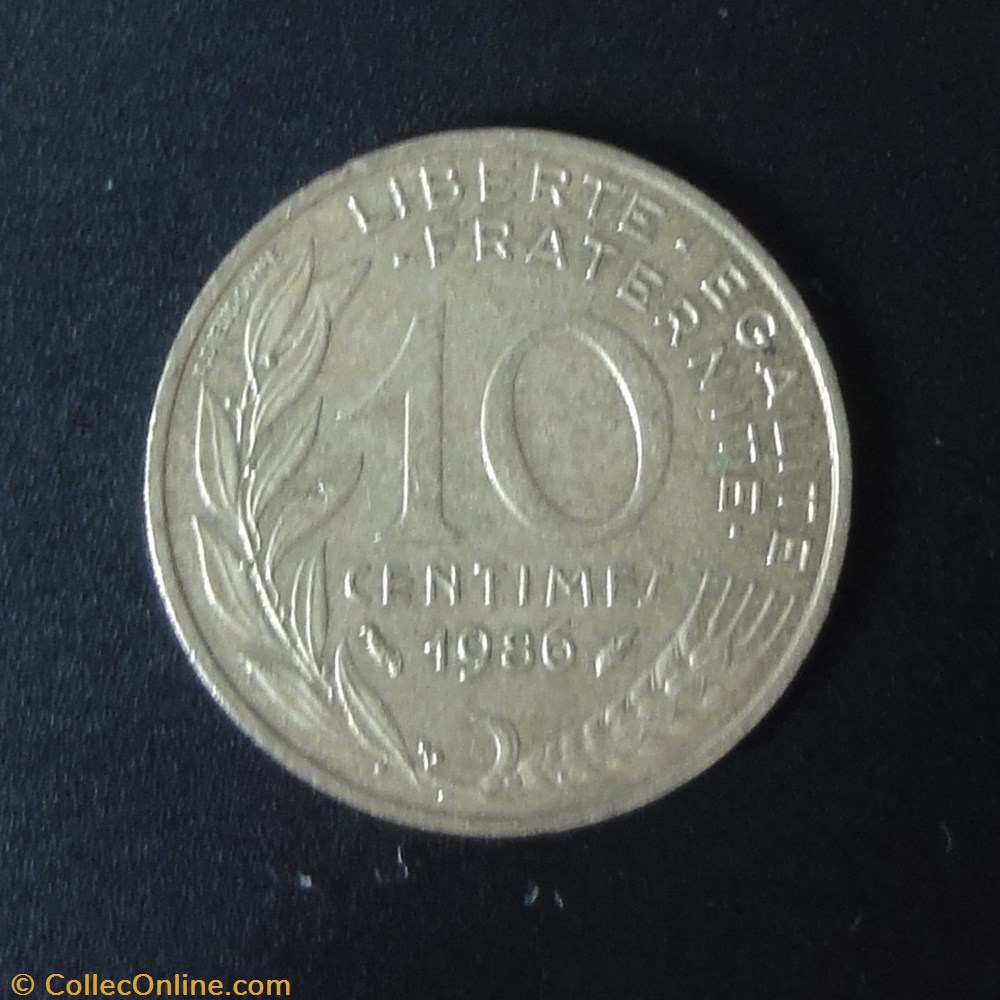 10 centimes 1986 monnaie france a moderne 10 centimes 1986