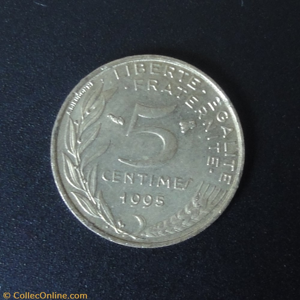 5 centimes 1995 monnaie france a moderne 5 centimes 1995