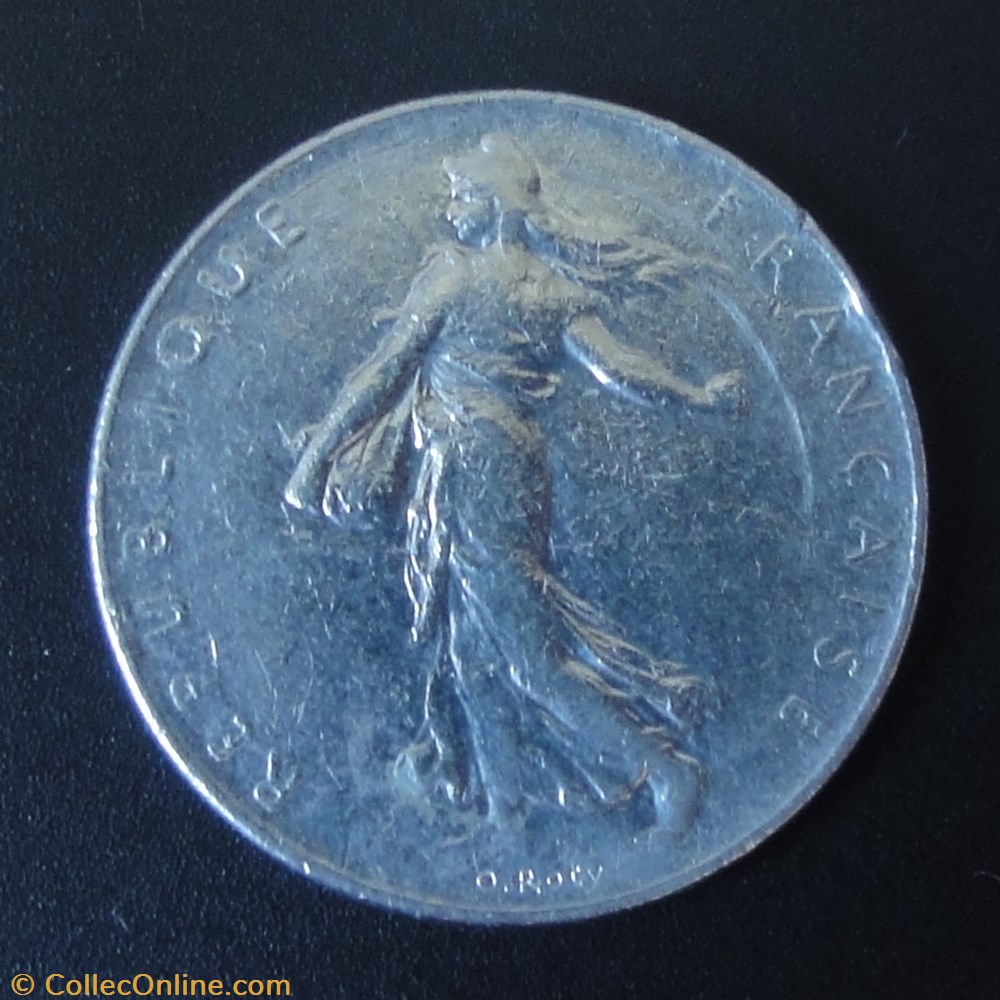 1 Franc 1977 2 monnaie france moderne 1 franc 1977