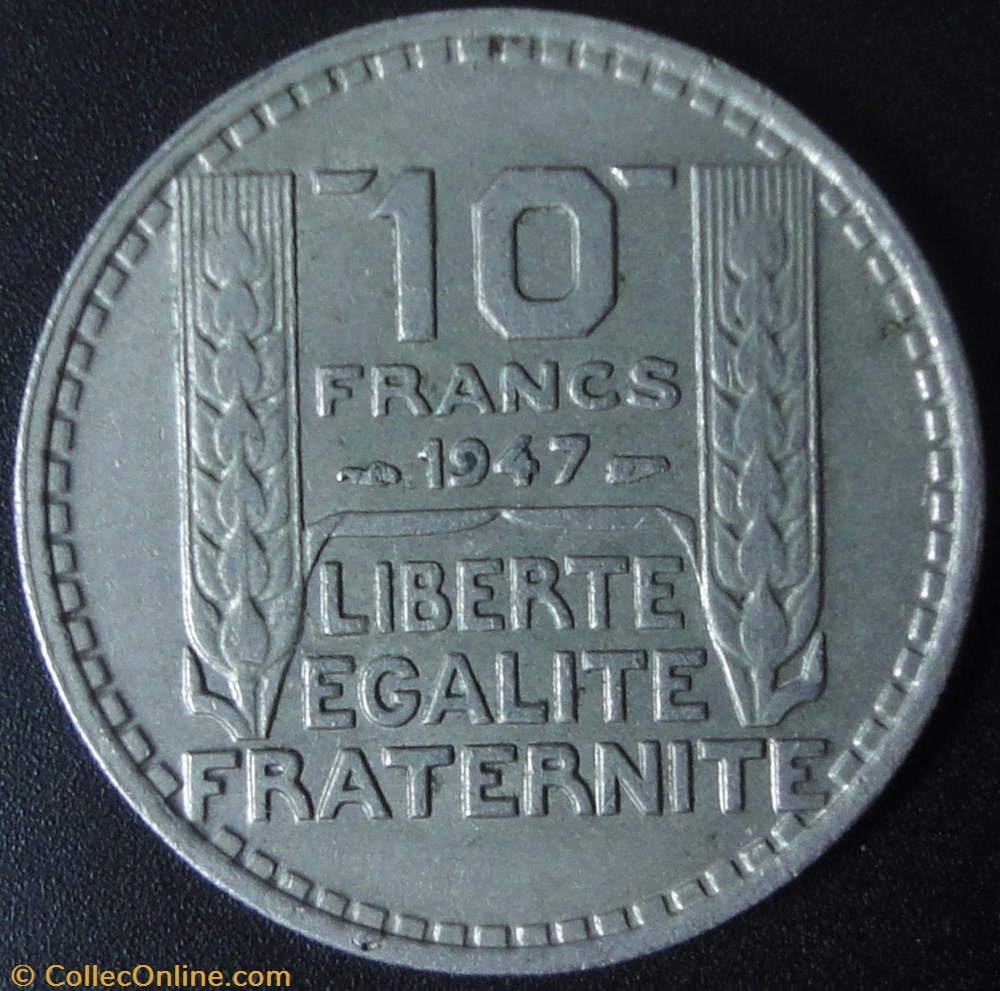 10 Francs Turin 1947 monnaie france moderne 10 francs turin 1947