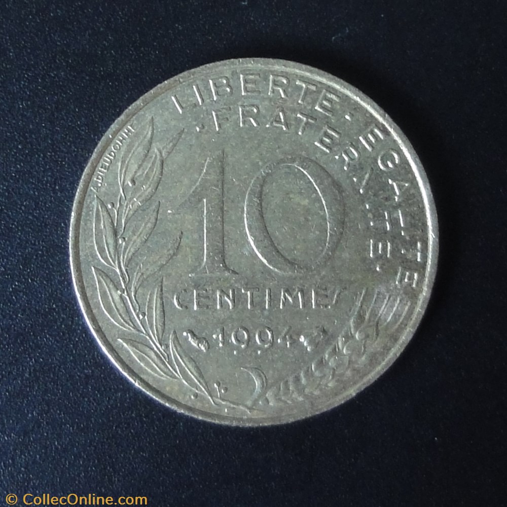 monnaie france a moderne 10 centimes 1994