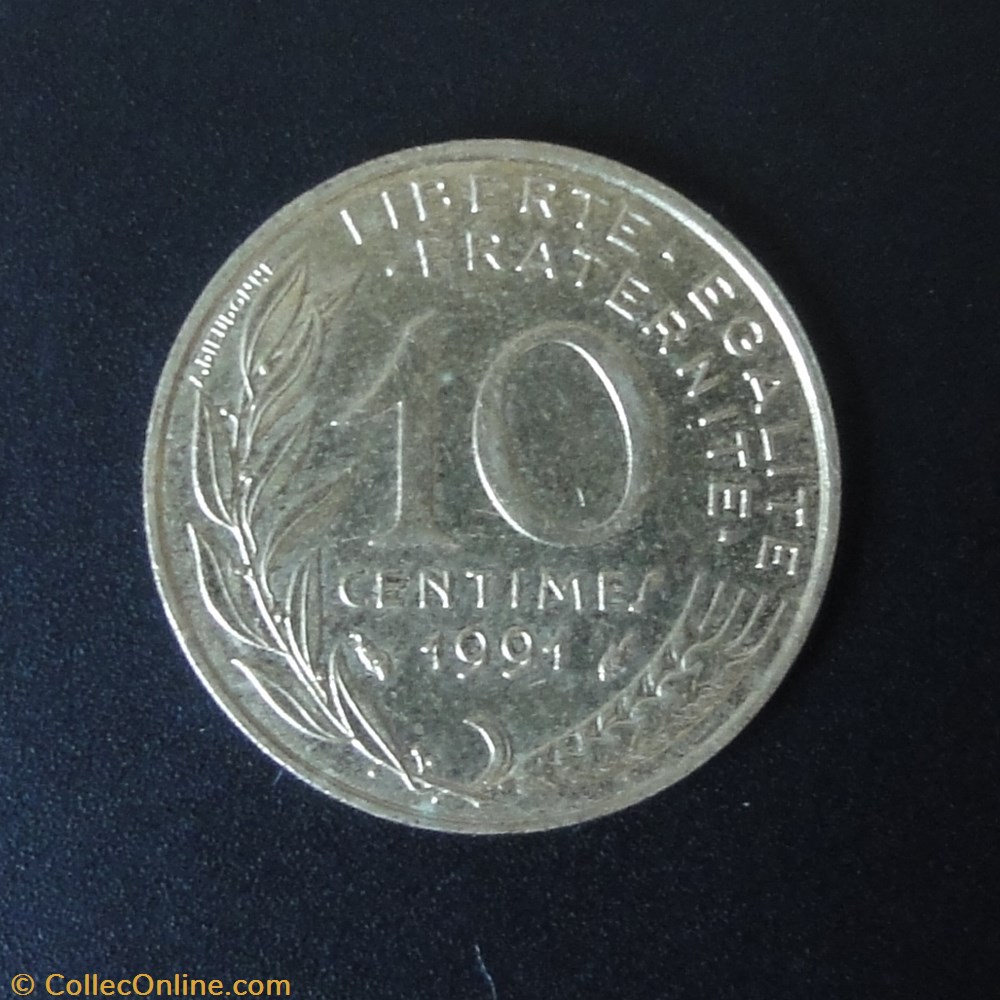 10 centimes 1991 monnaie france a moderne 10 centimes 1991
