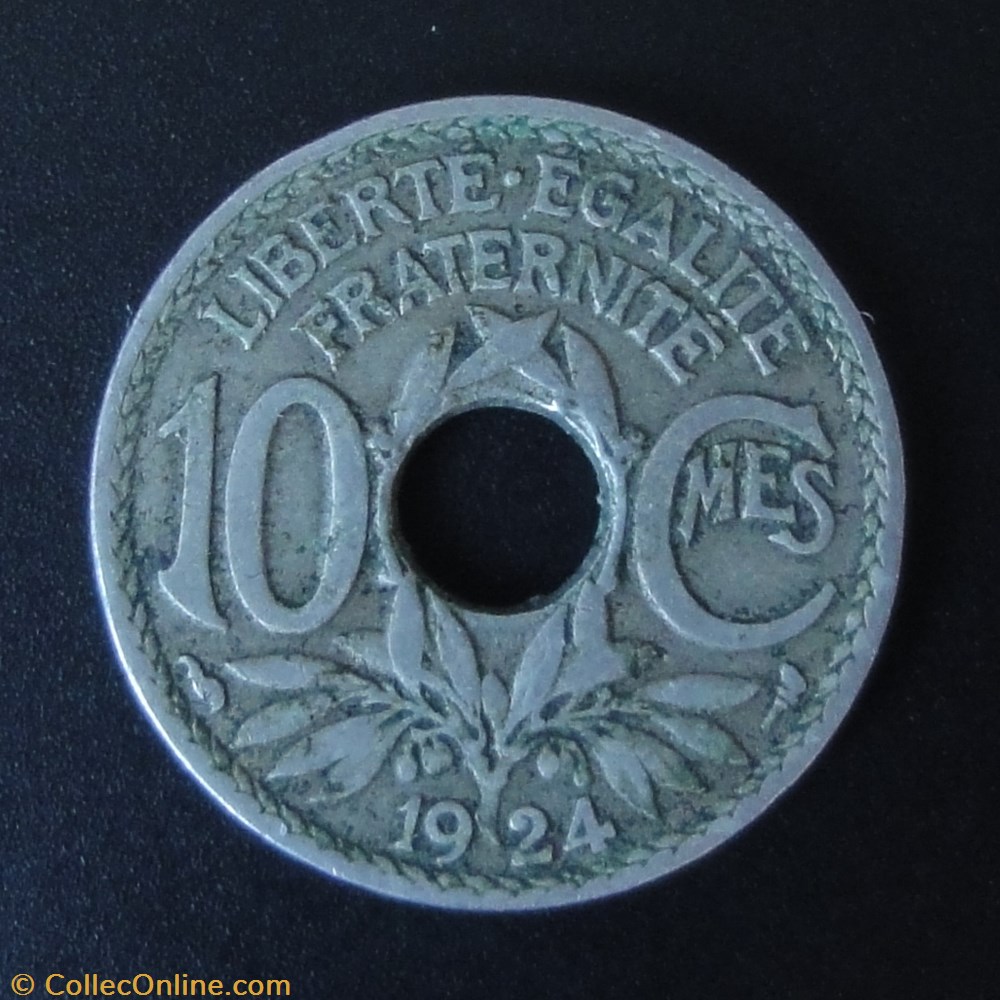 10 centimes Lindauer 1924 3 monnaie france moderne 10 centimes lindauer 1924