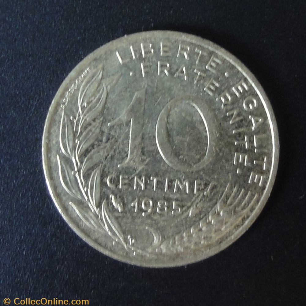 10 centimes 1985 monnaie france a moderne 10 centimes 1985