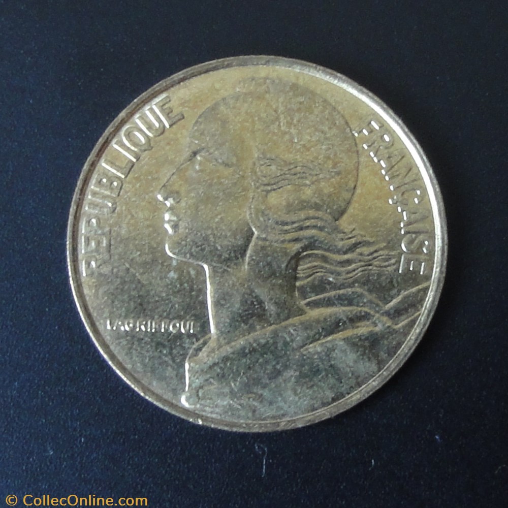 monnaie france a moderne 20 centimes 1996