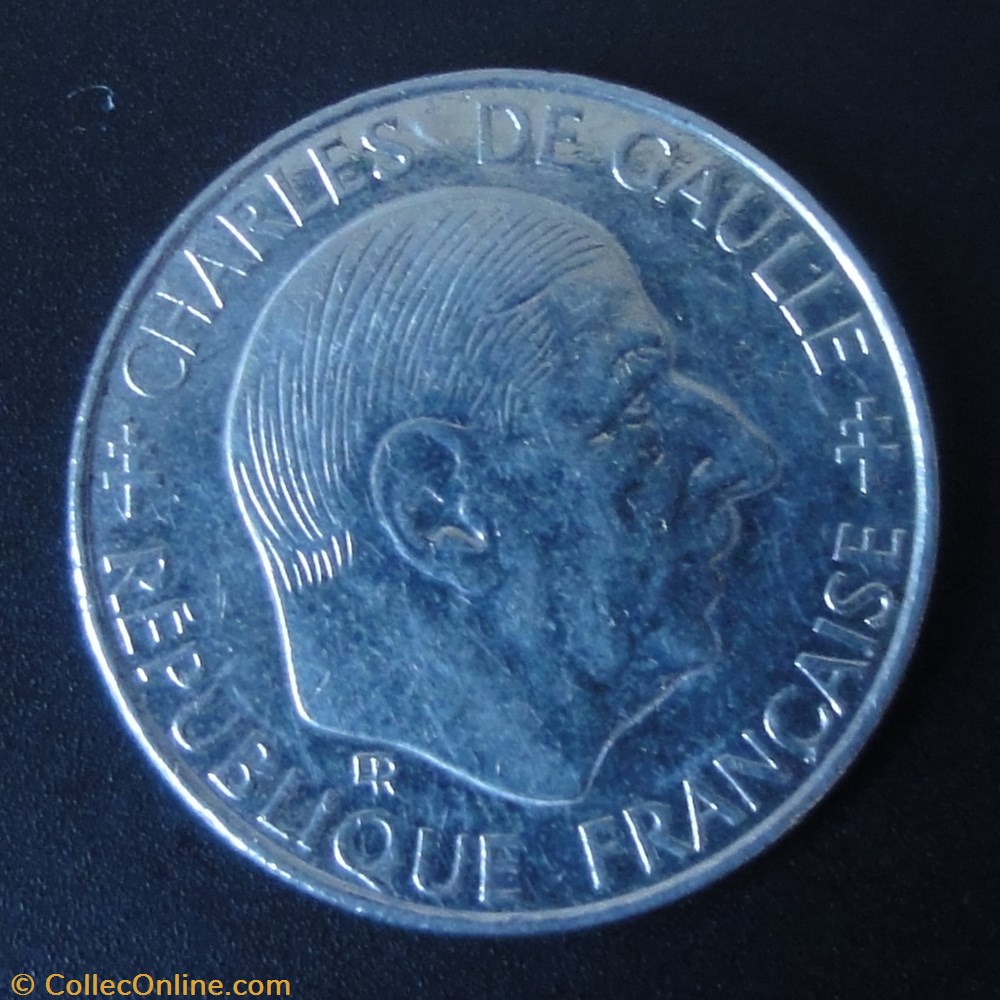 1 Franc Charles de Gaulle 1988 4 monnaie france moderne 1 franc charles de gaulle 1988
