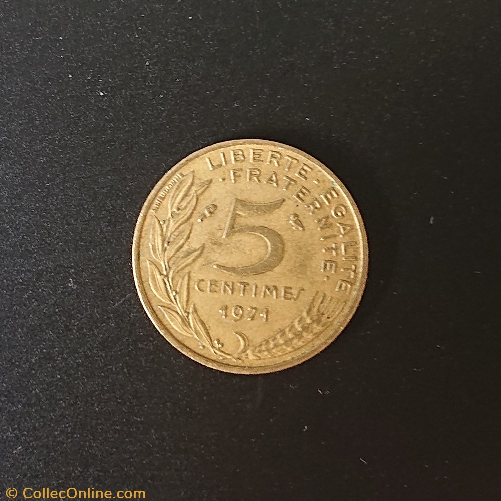5 centimes 1971 monnaie france a moderne 5 centimes 1971