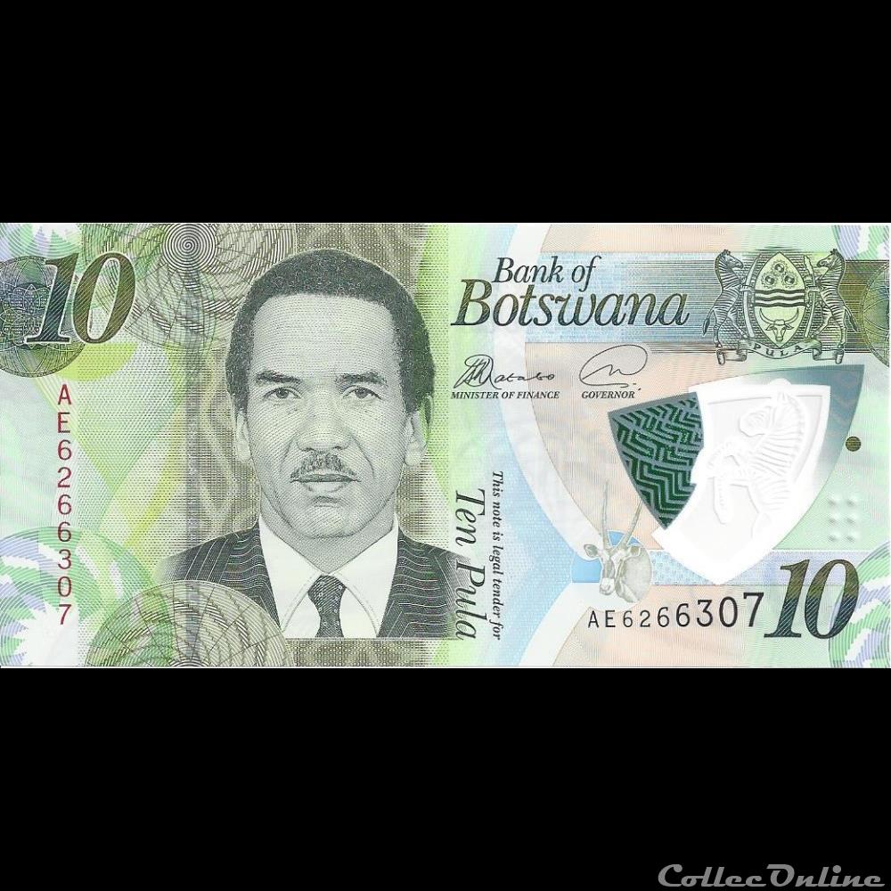 Botswana billet afrique botswana