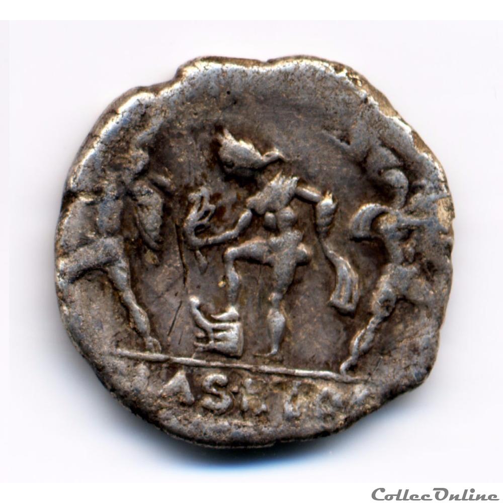 POMPEIUS CNOEUS POMPEIUS MAGNUS monnaie antique romaine pompeius cnoeus pompeius magnus