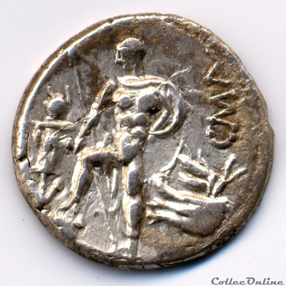 C. POBLICIUS MALLEOLUS monnaie antique romaine c poblicius malleolus