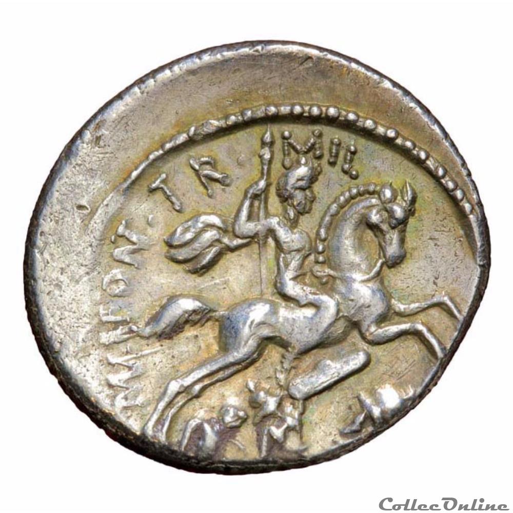 PUBLIUS FONTEIUS CAPITO monnaie antique romaine publius fonteius capito