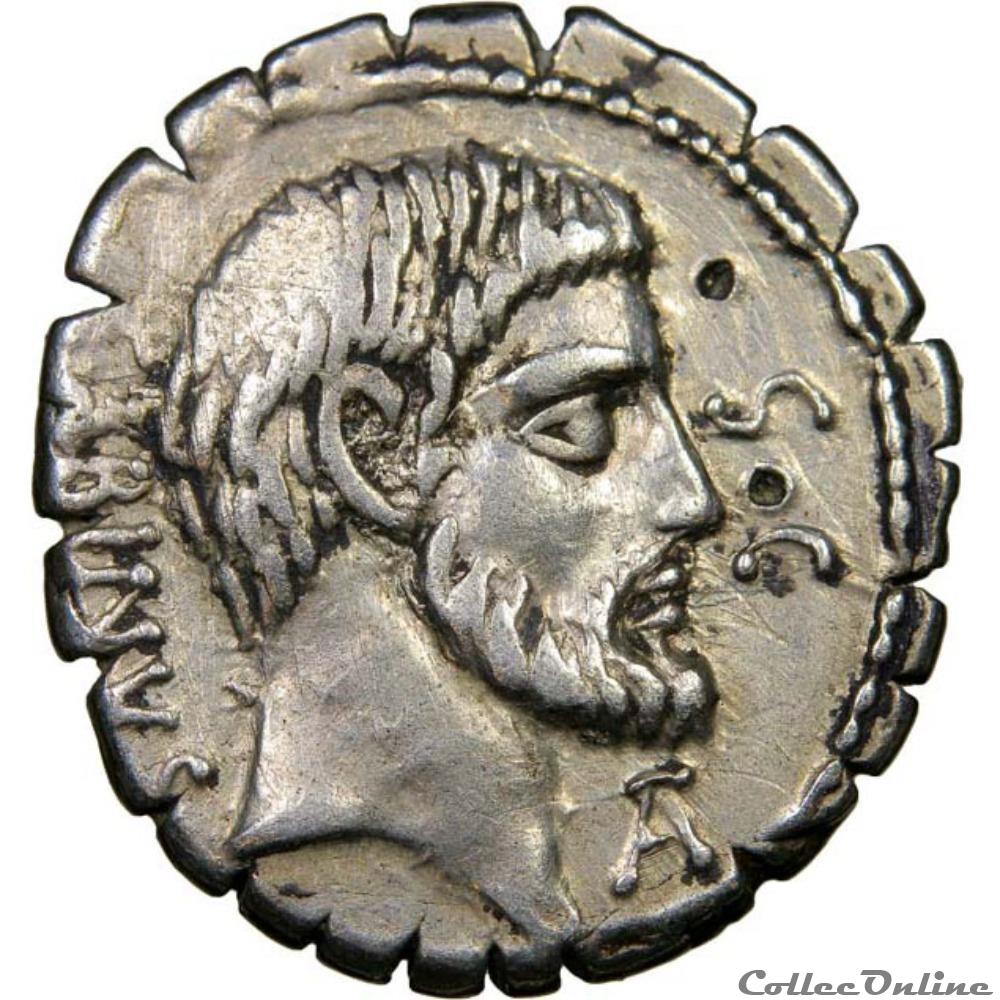 TITUS VETTIUS SABINUS monnaie antique romaine titus vettius sabinus