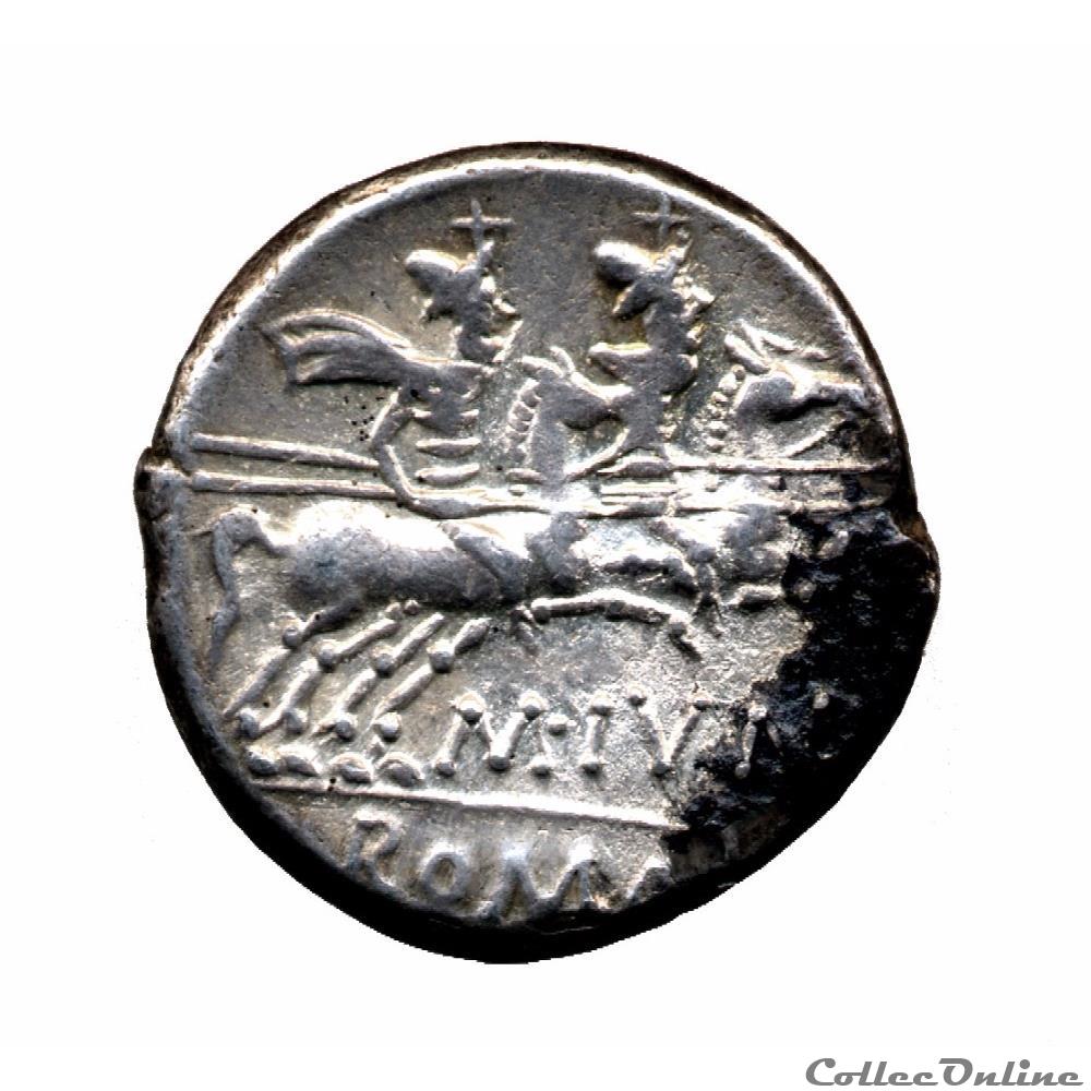 MARCUS JUNIUS SILANUS monnaie antique romaine marcus junius silanus