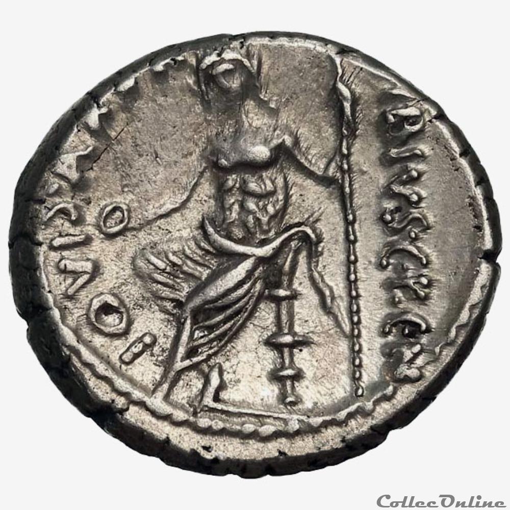 monnaie antique romaine caius vibius pansa