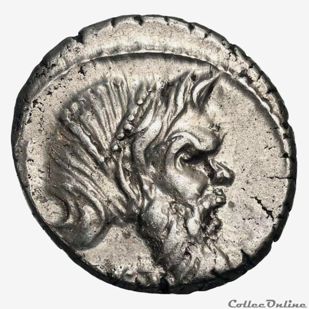 monnaie antique romaine caius vibius pansa