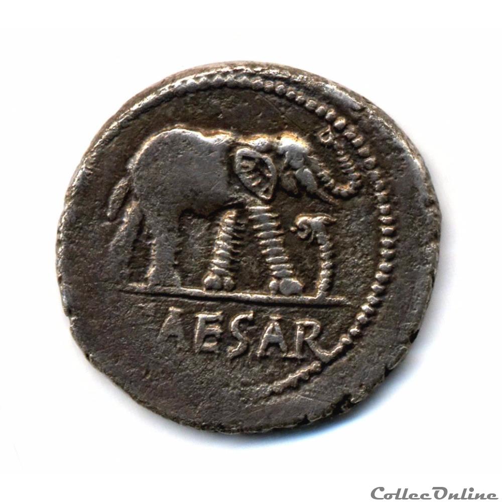 JULIUS CAESAR monnaie antique romaine julius caesar