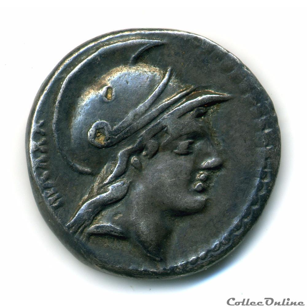 monnaie antique romaine publius satrienus