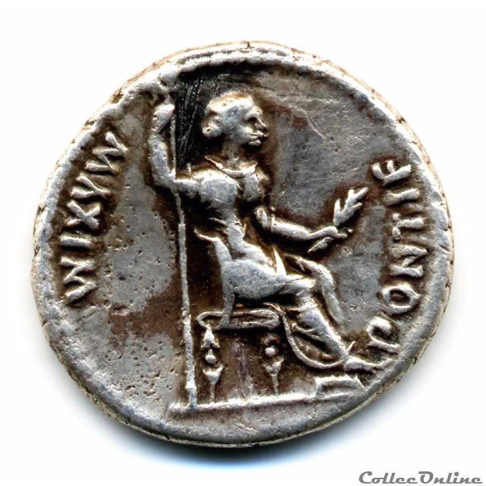 TIBERIUS monnaie antique romaine tiberius