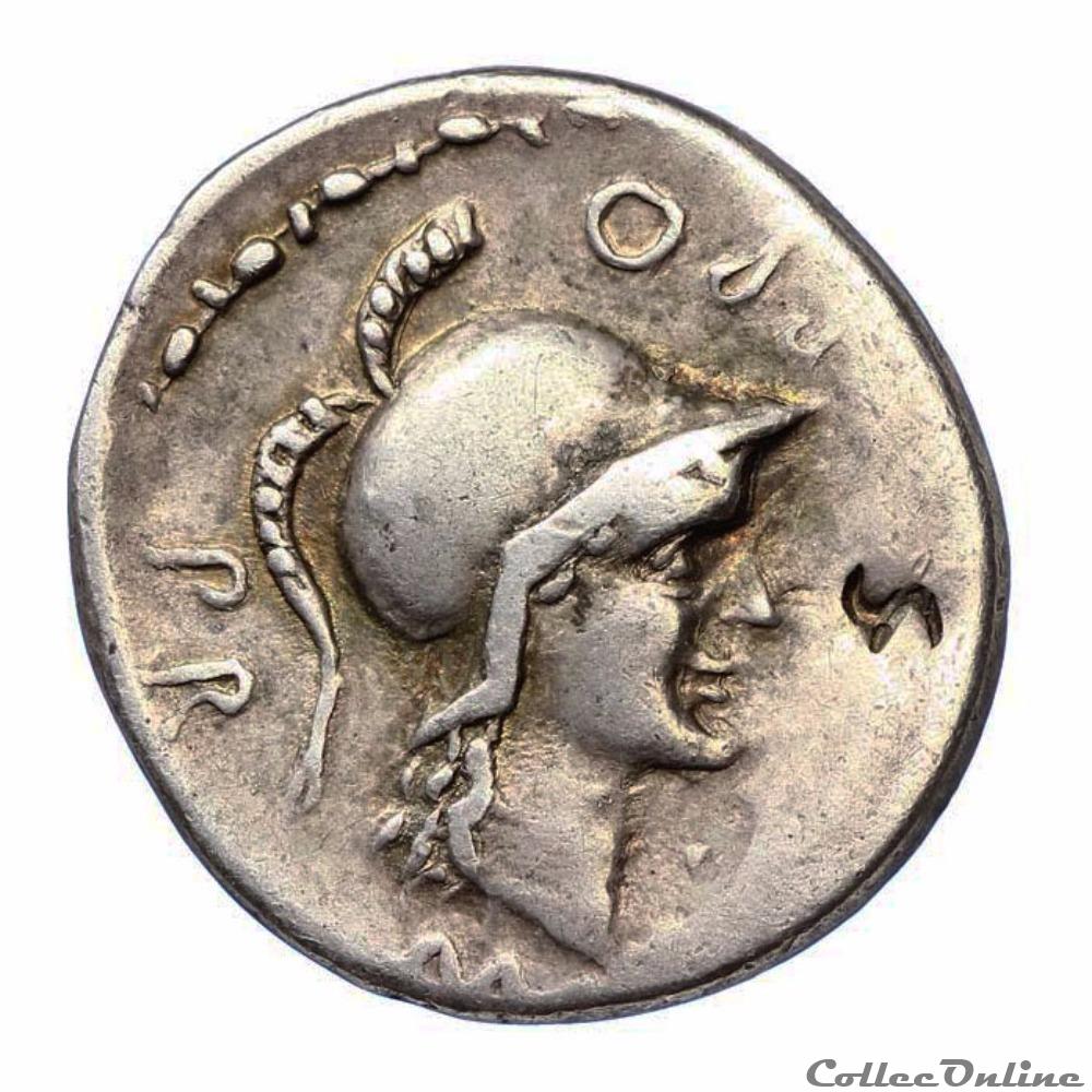 CNAEUS POMPEIUS MAGNUS JUNIOR monnaie antique romaine cnaeus pompeius magnus junior