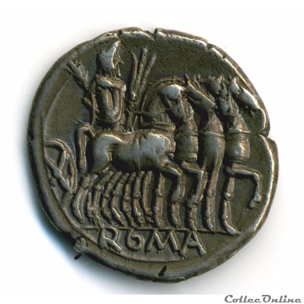 MARCUS VARGUNTEIUS monnaie antique romaine marcus vargunteius