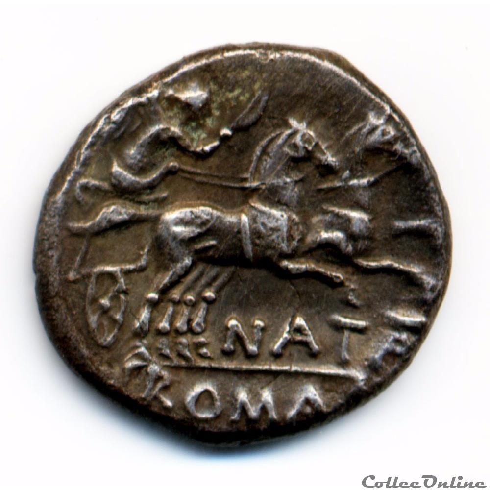 monnaie antique romaine pinarius natta