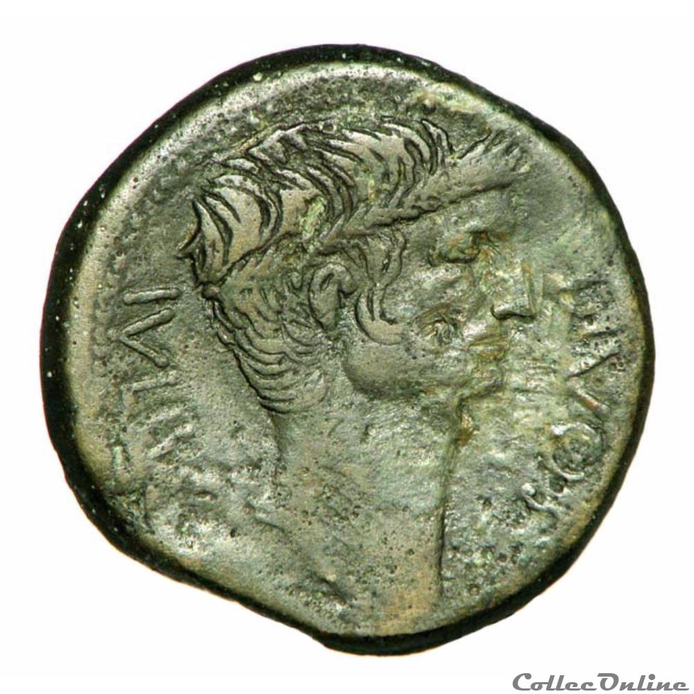 monnaie antique romaine octavianus julius caesar