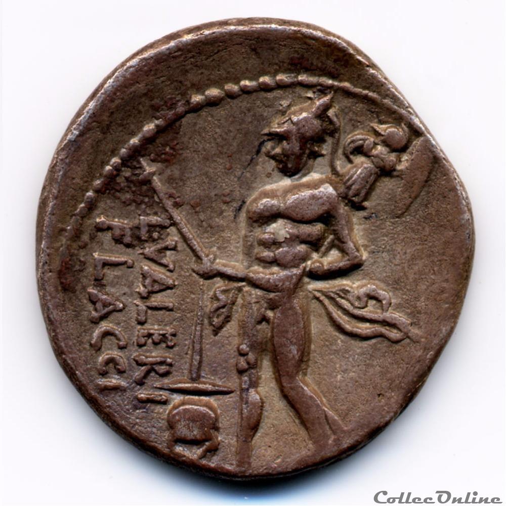 L. VALERIUS FLACCUS monnaie antique romaine l valerius flaccus