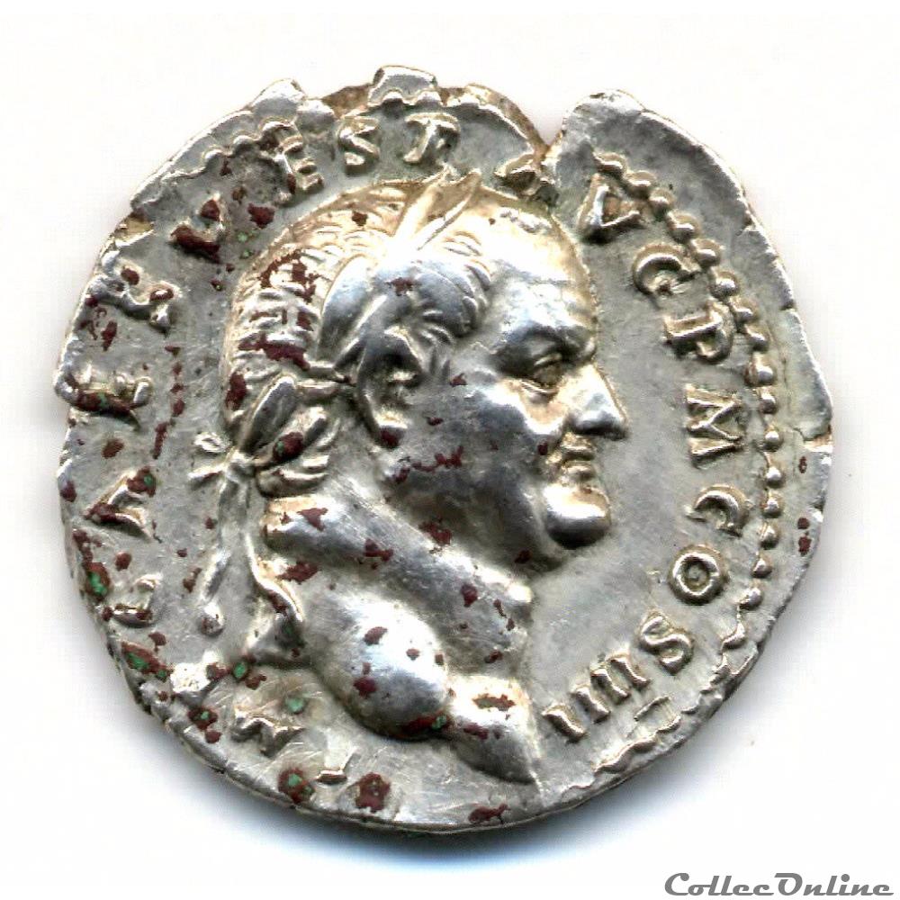 VESPASIANUS monnaie antique romaine vespasianus