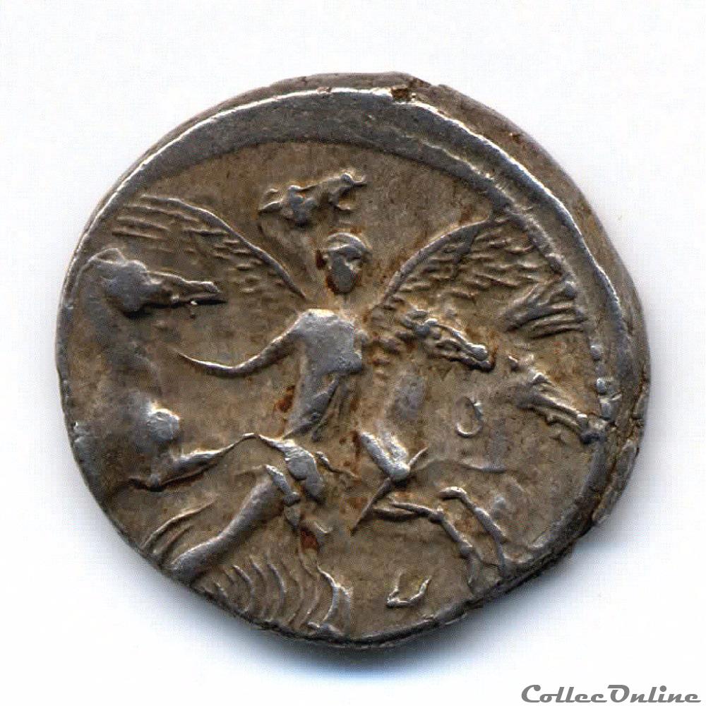 L. PLAUTIUS PLANCUS monnaie antique romaine l plautius plancus