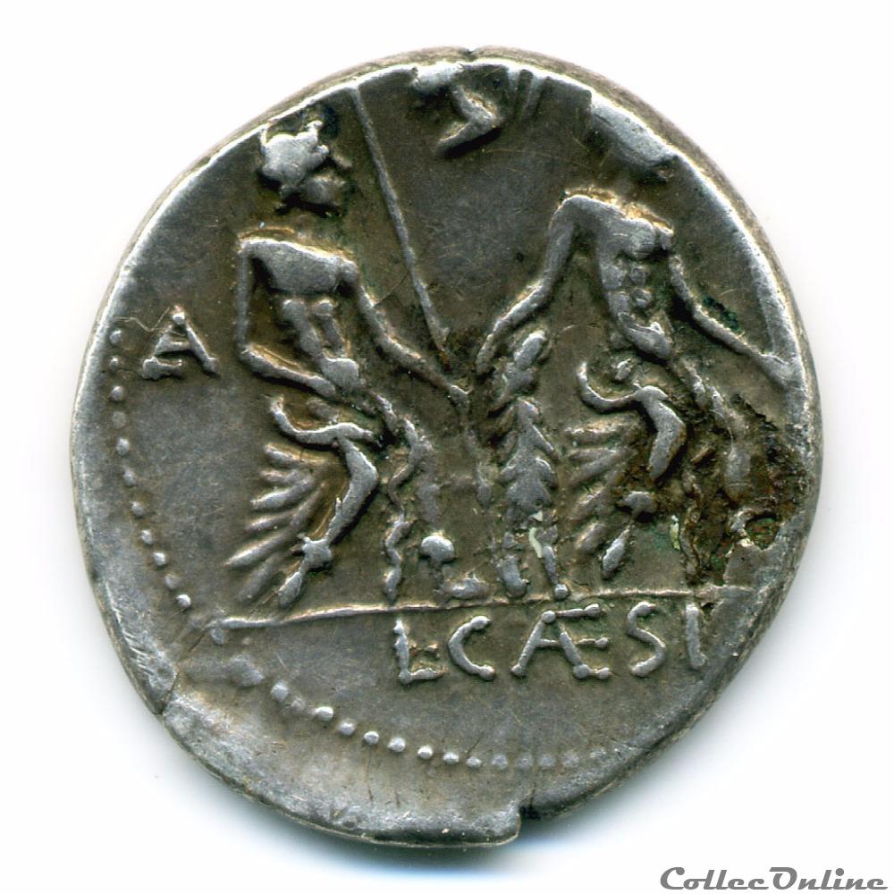 LUCIUS CAESIUS monnaie antique romaine lucius caesius