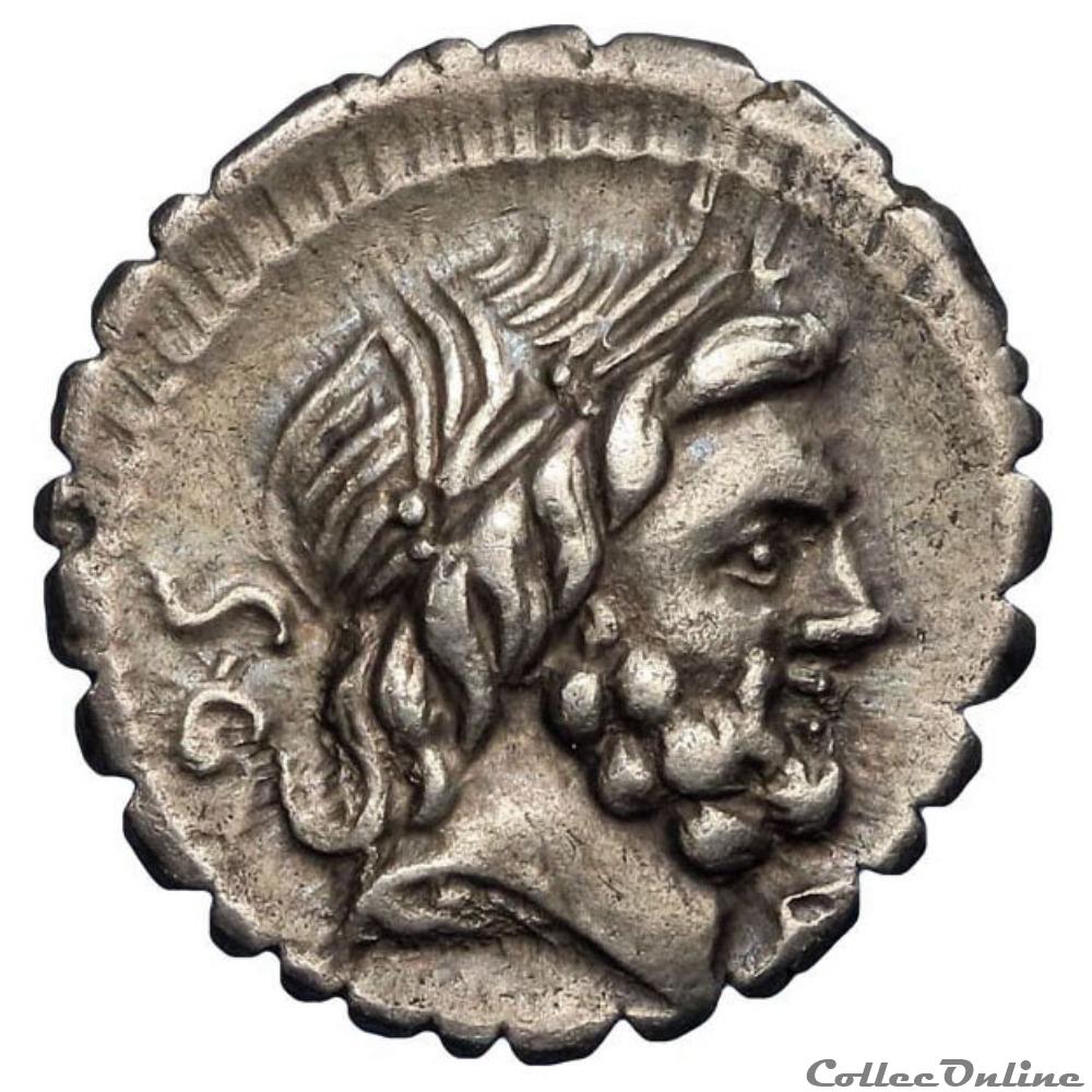monnaie antique romaine quintus antonius balbus