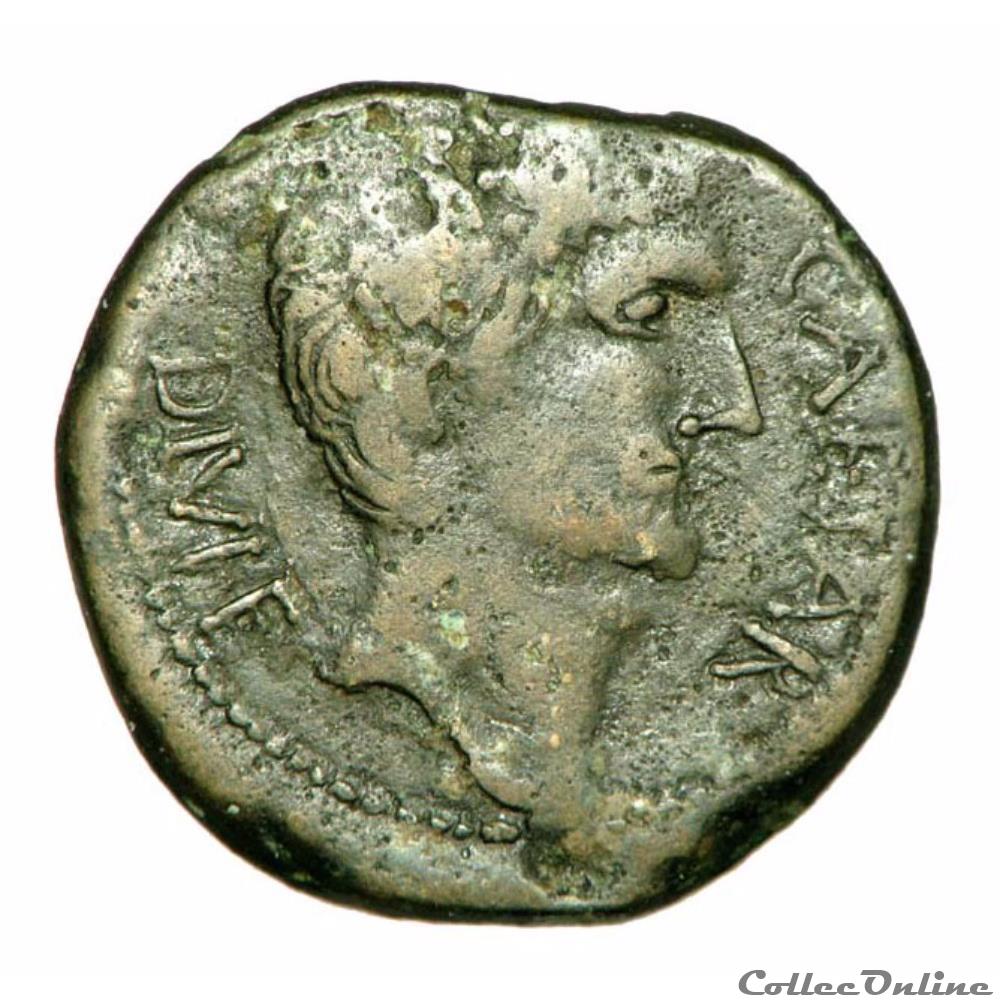 monnaie antique romaine octavianus julius caesar