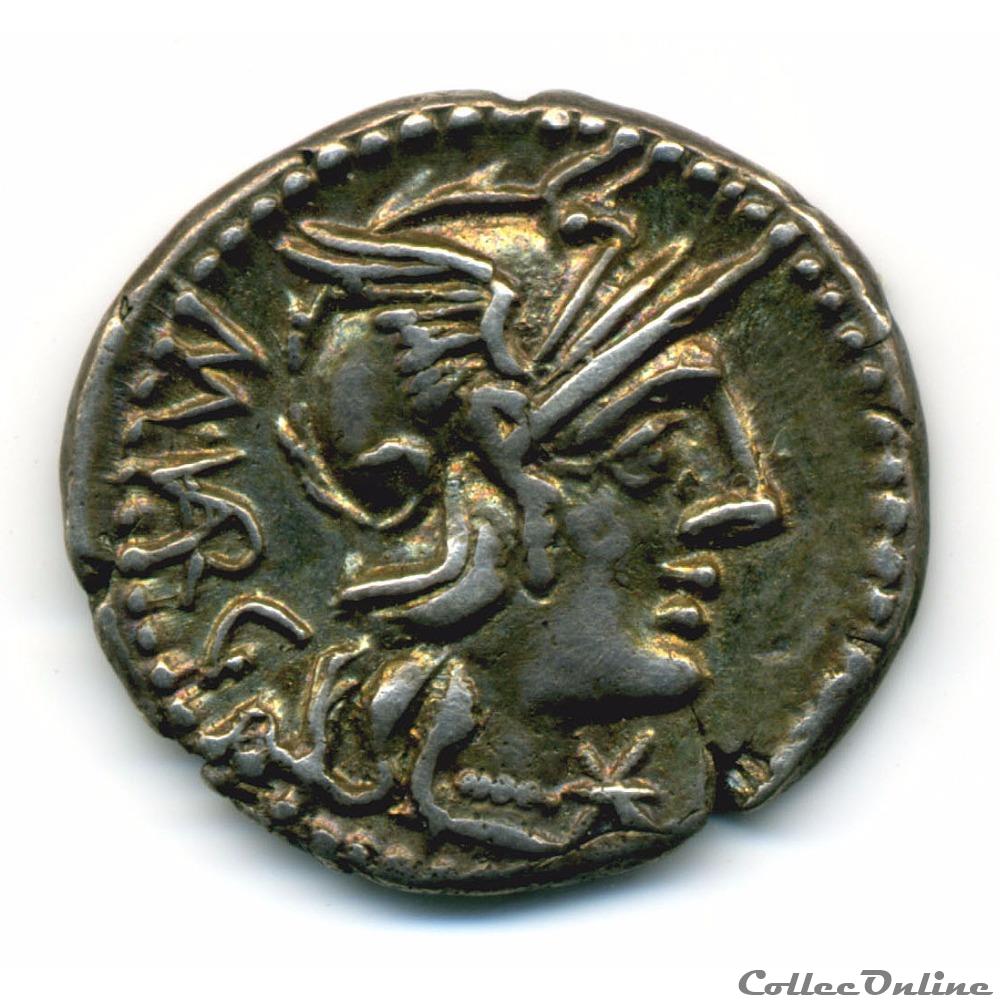 MARCUS VARGUNTEIUS monnaie antique romaine marcus vargunteius
