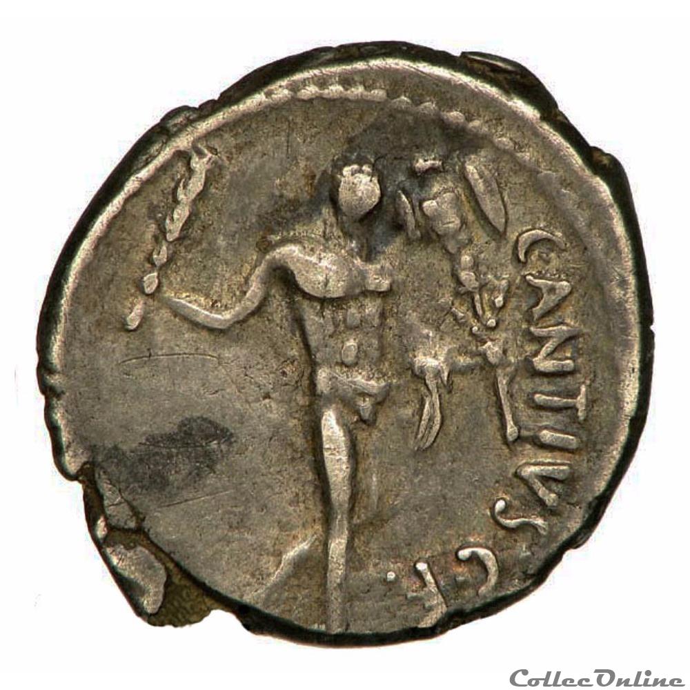 CAIUS ANTIUS monnaie antique romaine caius antius