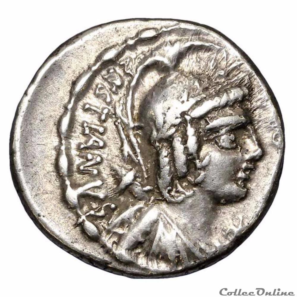 monnaie antique romaine marcus plaetorius cestianus