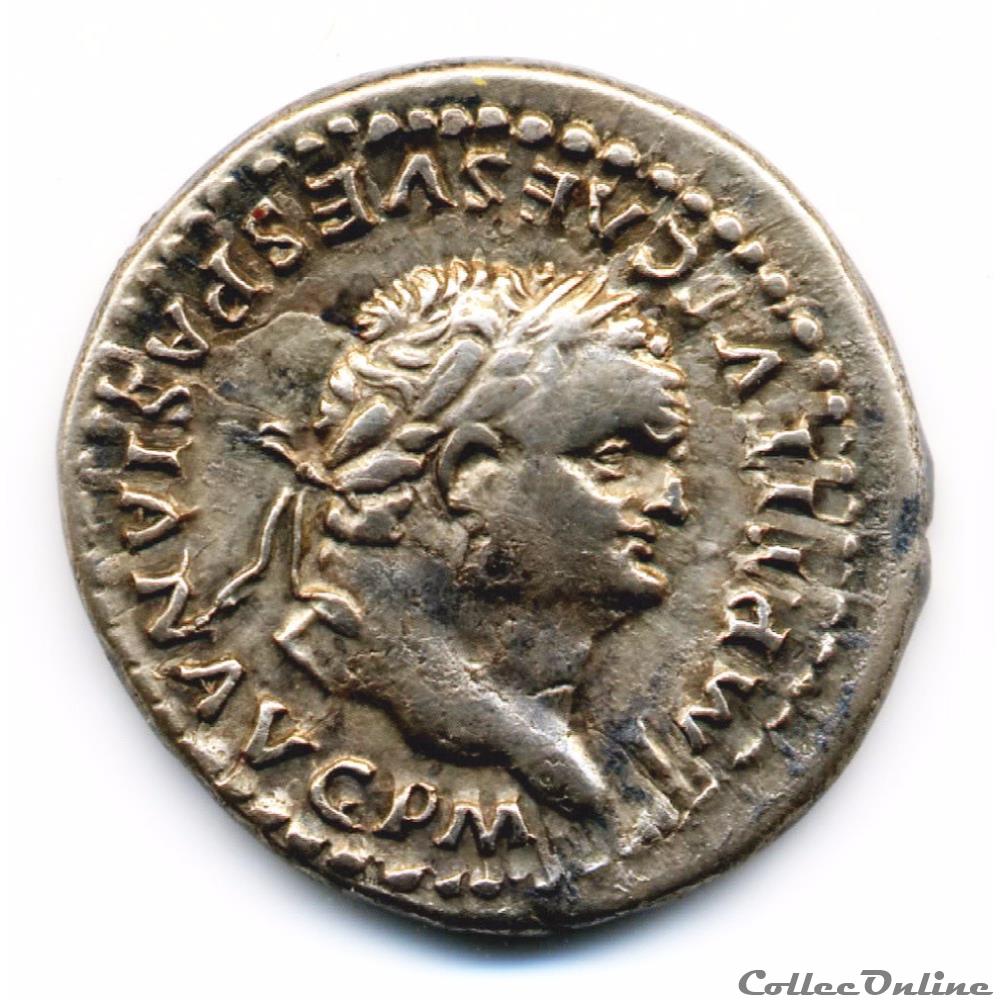 TITUS monnaie antique romaine titus