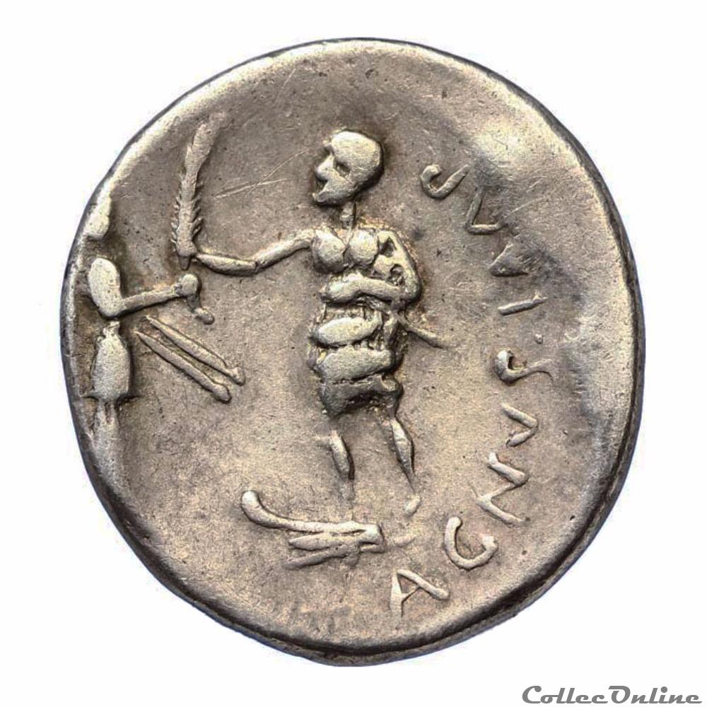 CNAEUS POMPEIUS MAGNUS JUNIOR monnaie antique romaine cnaeus pompeius magnus junior