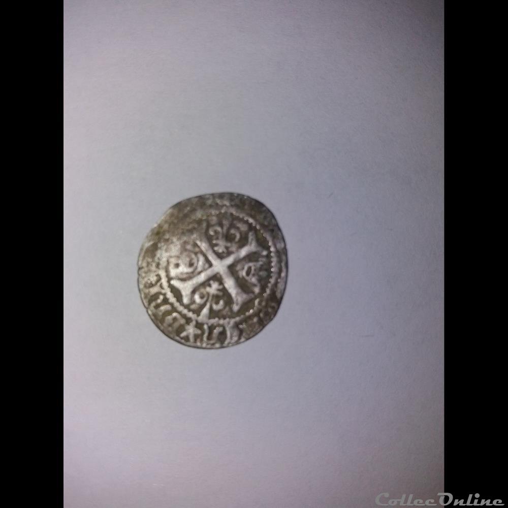 billon Charles VIII liard au dauphin monnaie billon charles viii liard au dauphin