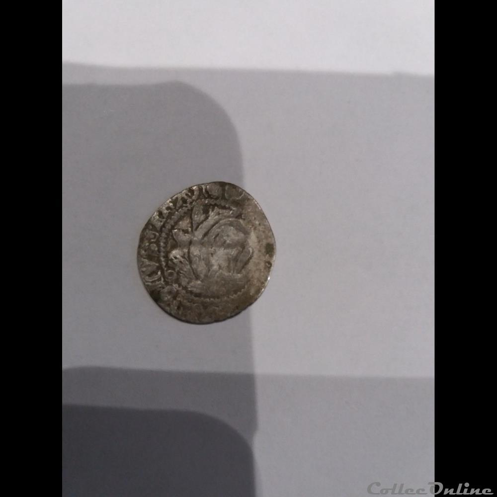 billon Charles VIII liard au dauphin 3 monnaie billon charles viii liard au dauphin
