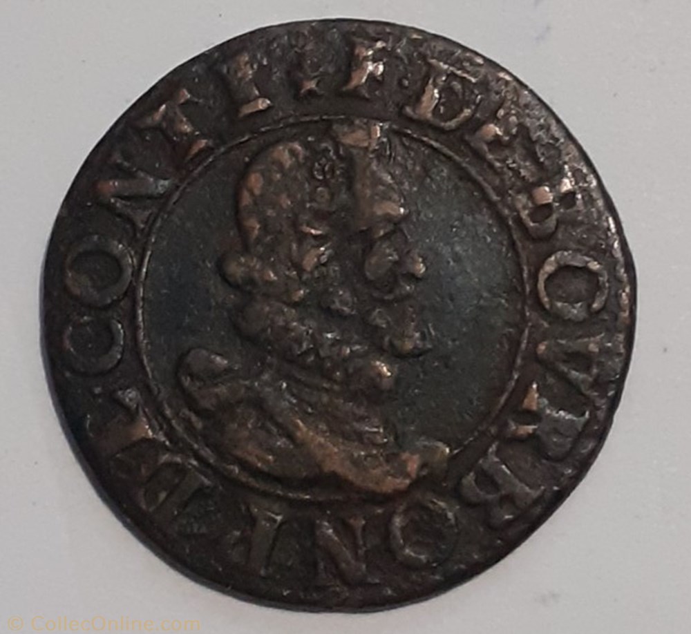 FRANÇOIS DE BOURBON CONTI TYPE 7 Münzen Europäisches Mittelalter
