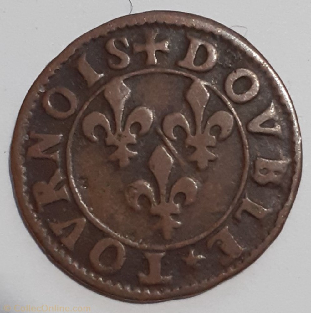FRANÇOIS BOURBON CONTI TYPE 15 monnaie france feodale francois bourbon conti type 15