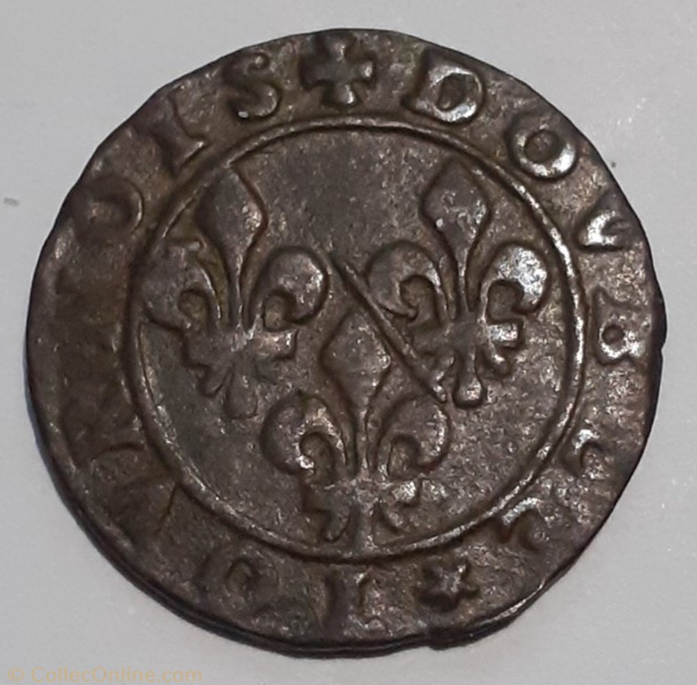 FRANÇOIS DE BOURBON CONTI TYPE 12 monnaie france feodale francois de bourbon conti type 12