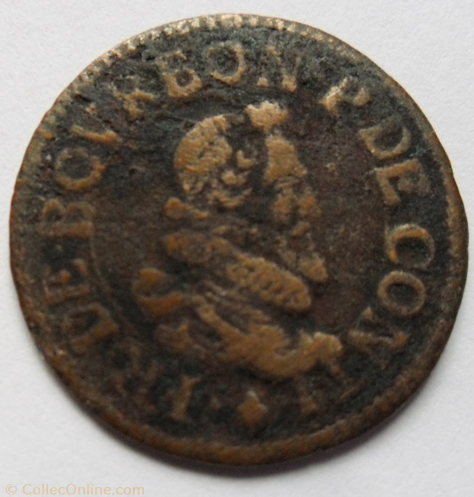 FRANÇOIS DE BOURBON CONTI monnaie france feodale francois de bourbon conti