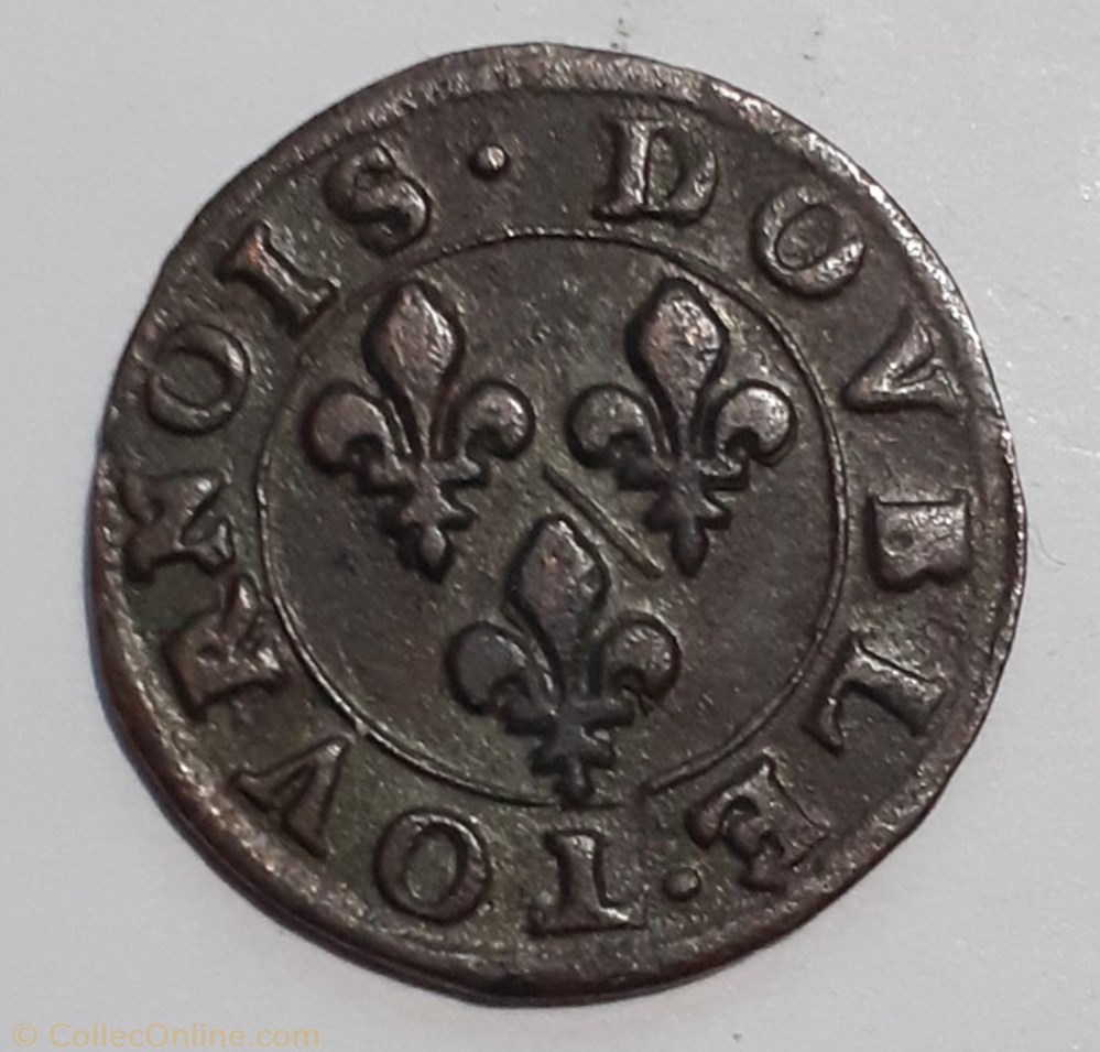 FRANÇOIS DE BOURBON CONTI TYPE 18 monnaie france feodale francois de bourbon conti type 18